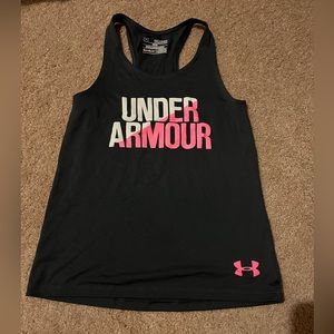 Under Armor Girls Sleeveless Shirt